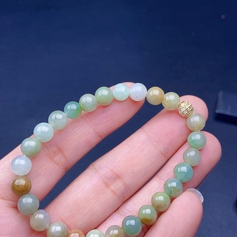 未镶嵌手链翡翠翡翠
