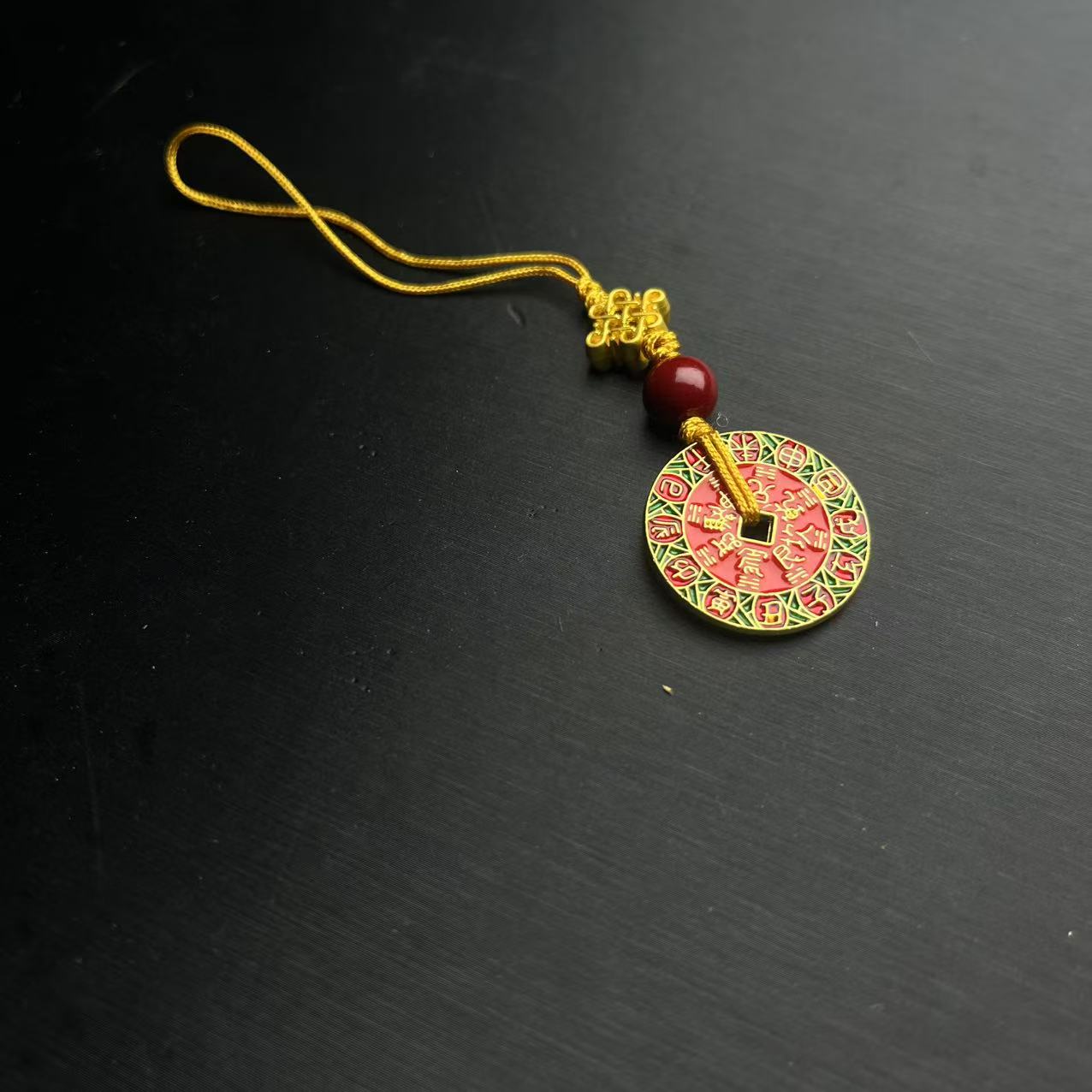 ZBG1339十二时辰币挂坠(天然珠宝多样性发其一)