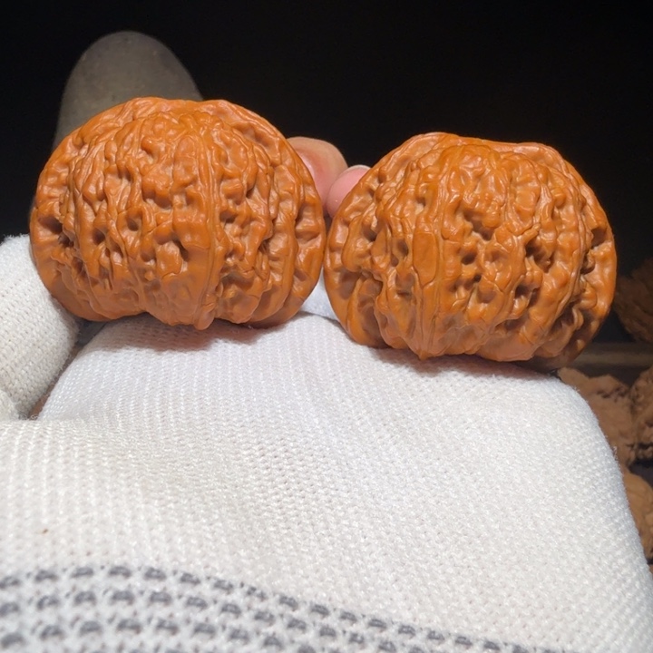 文玩核桃吊坠孔*全品43白狮子