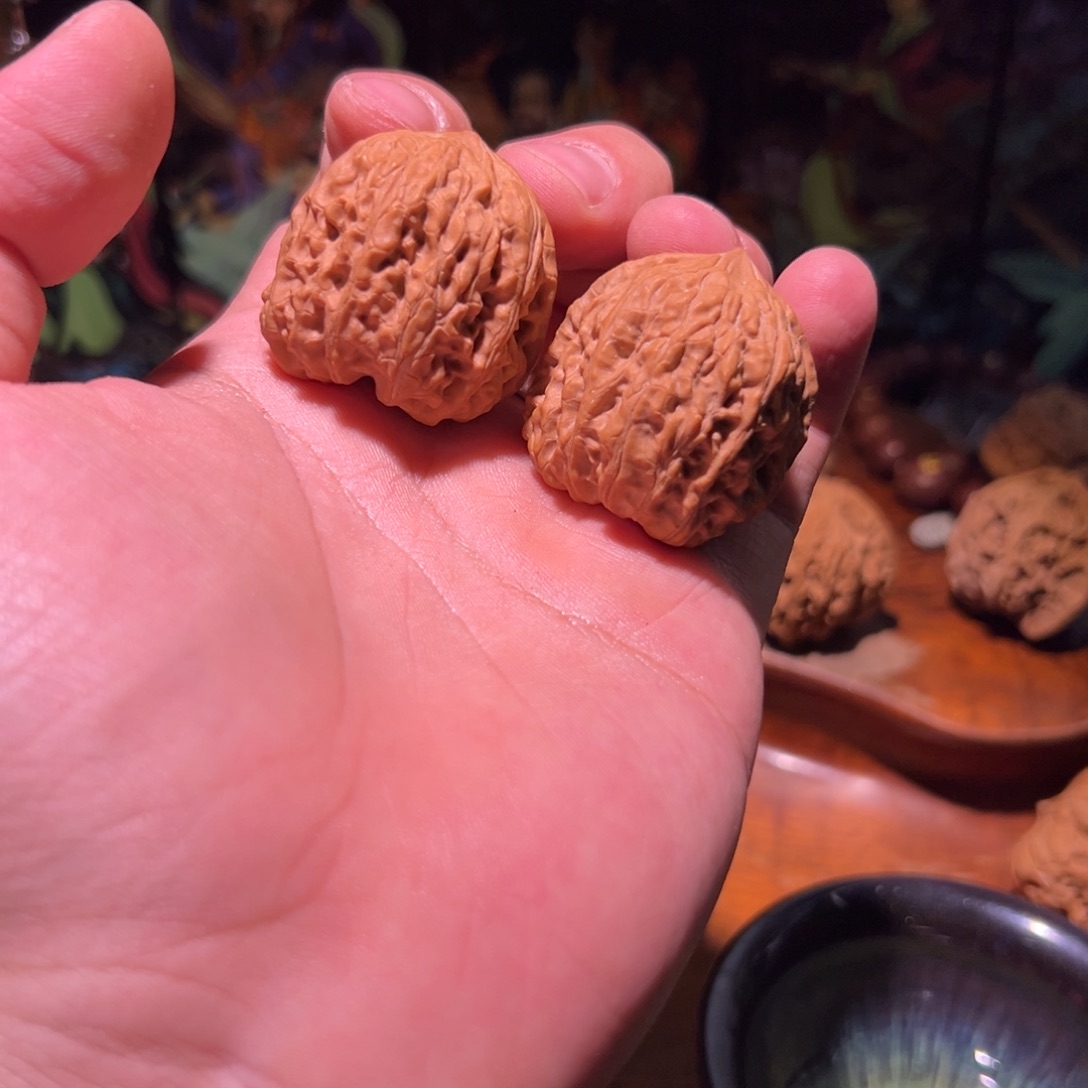 文玩核桃吊坠34➕平谷凹底小异形