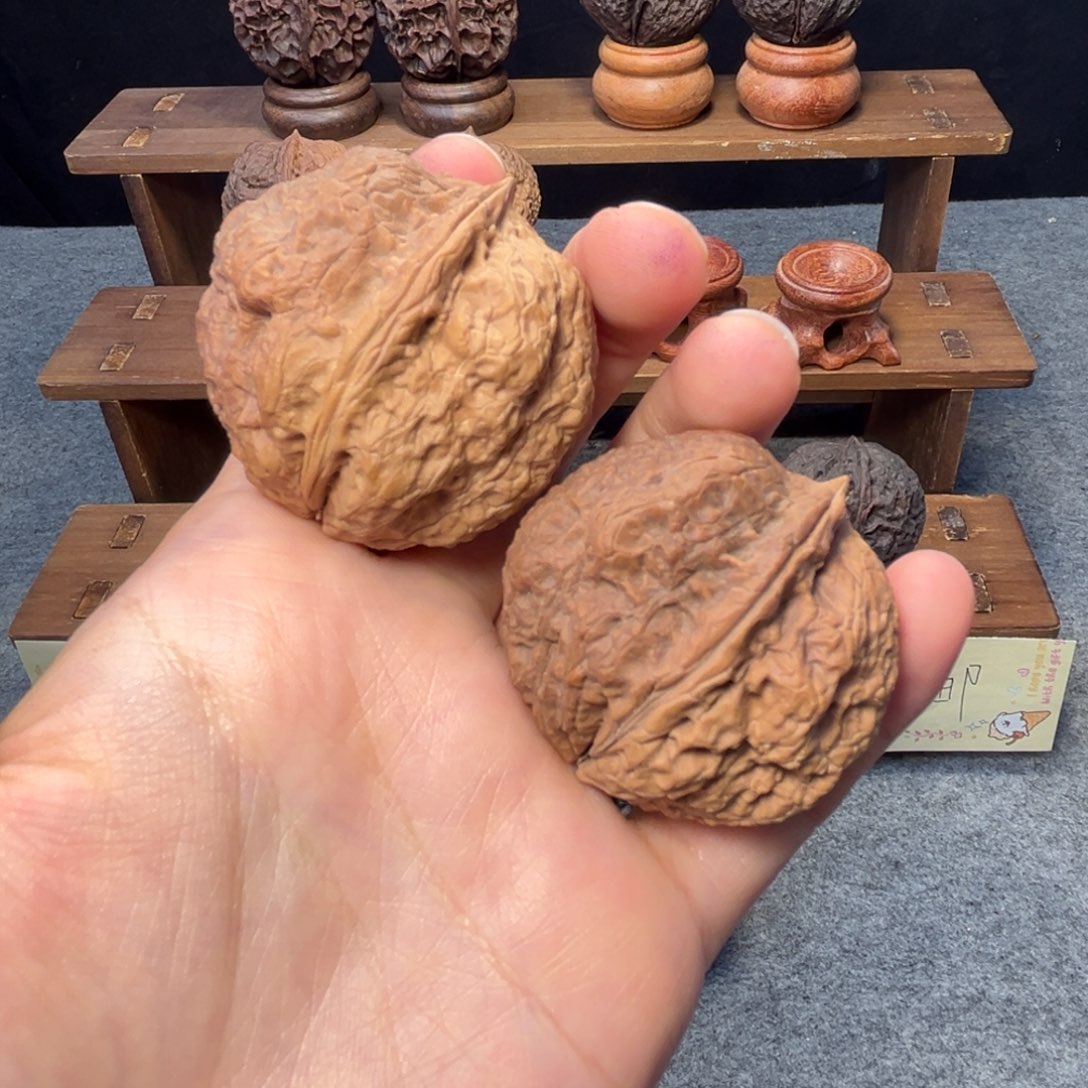 吊坠文玩核桃z水龙纹元宝44mm