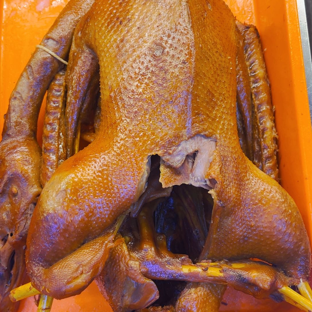 3斤半对青烤鹅88顺丰包邮