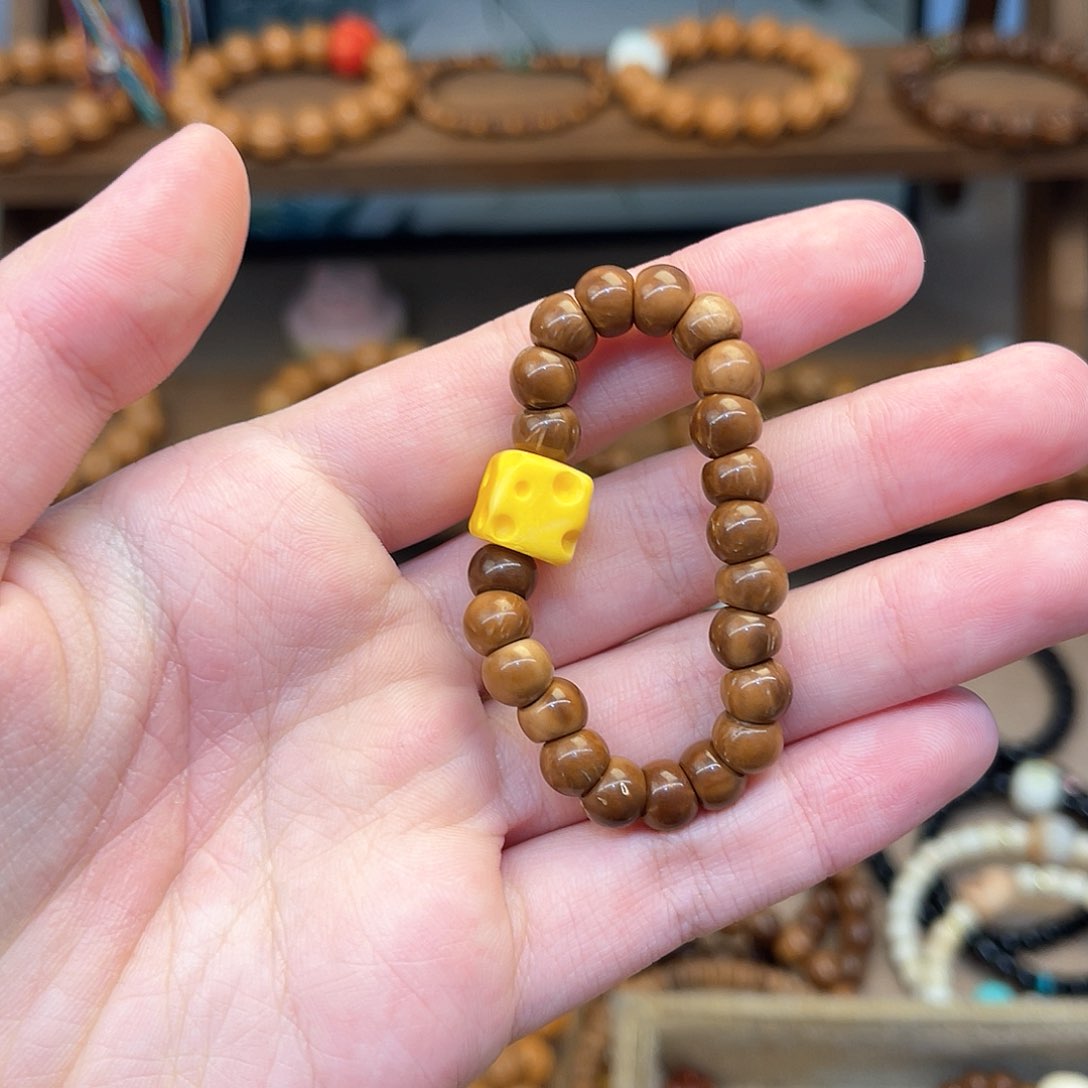 库克吊坠a***ι手捻搭配奶酪