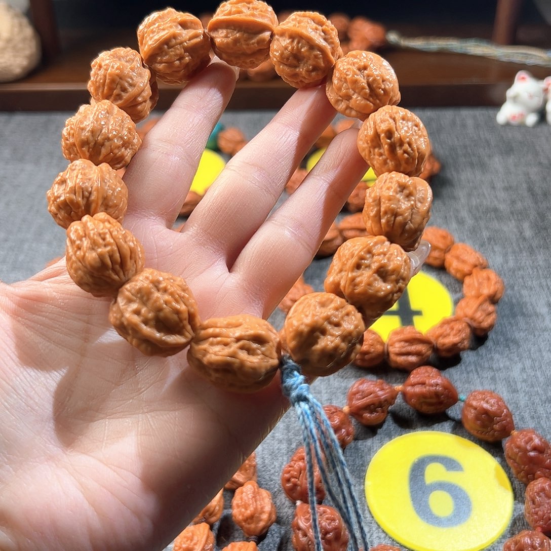 文玩核桃手串小金蟾