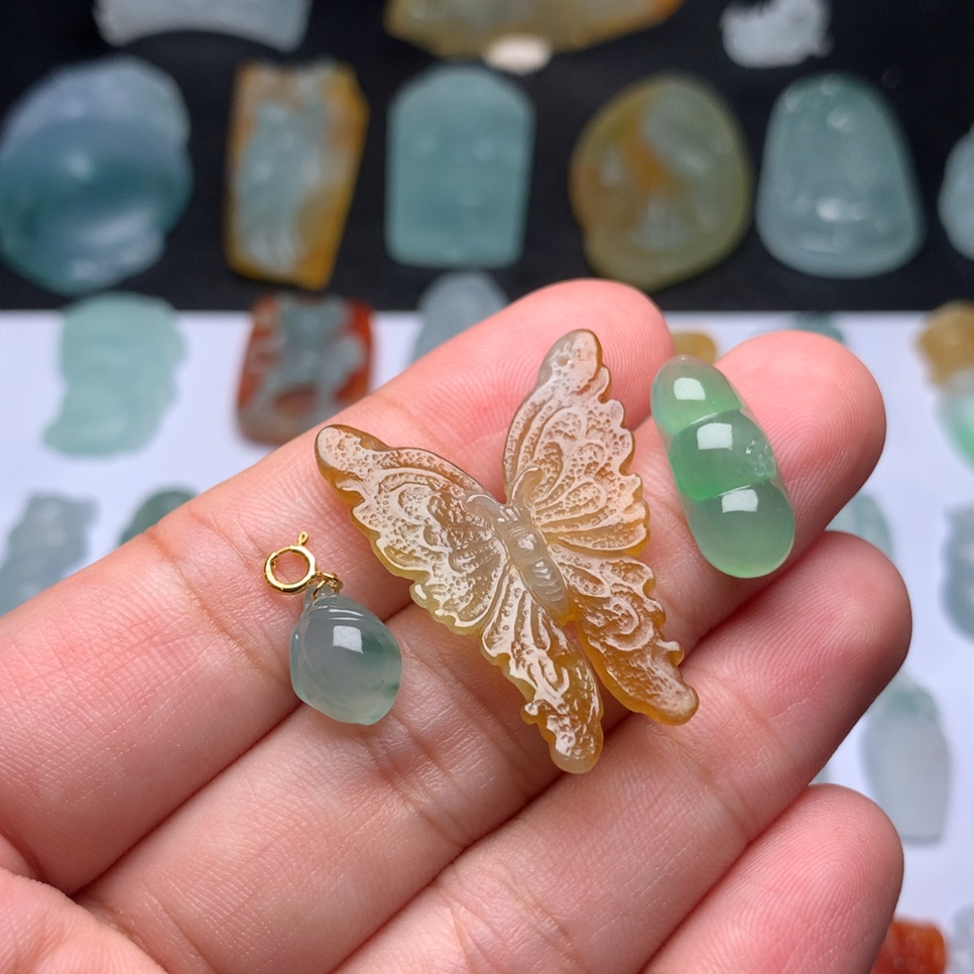 ****多定制翡翠未镶嵌抛光费