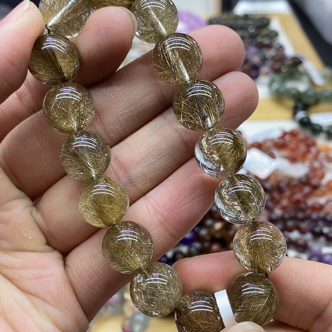 水晶手链未镶嵌天然