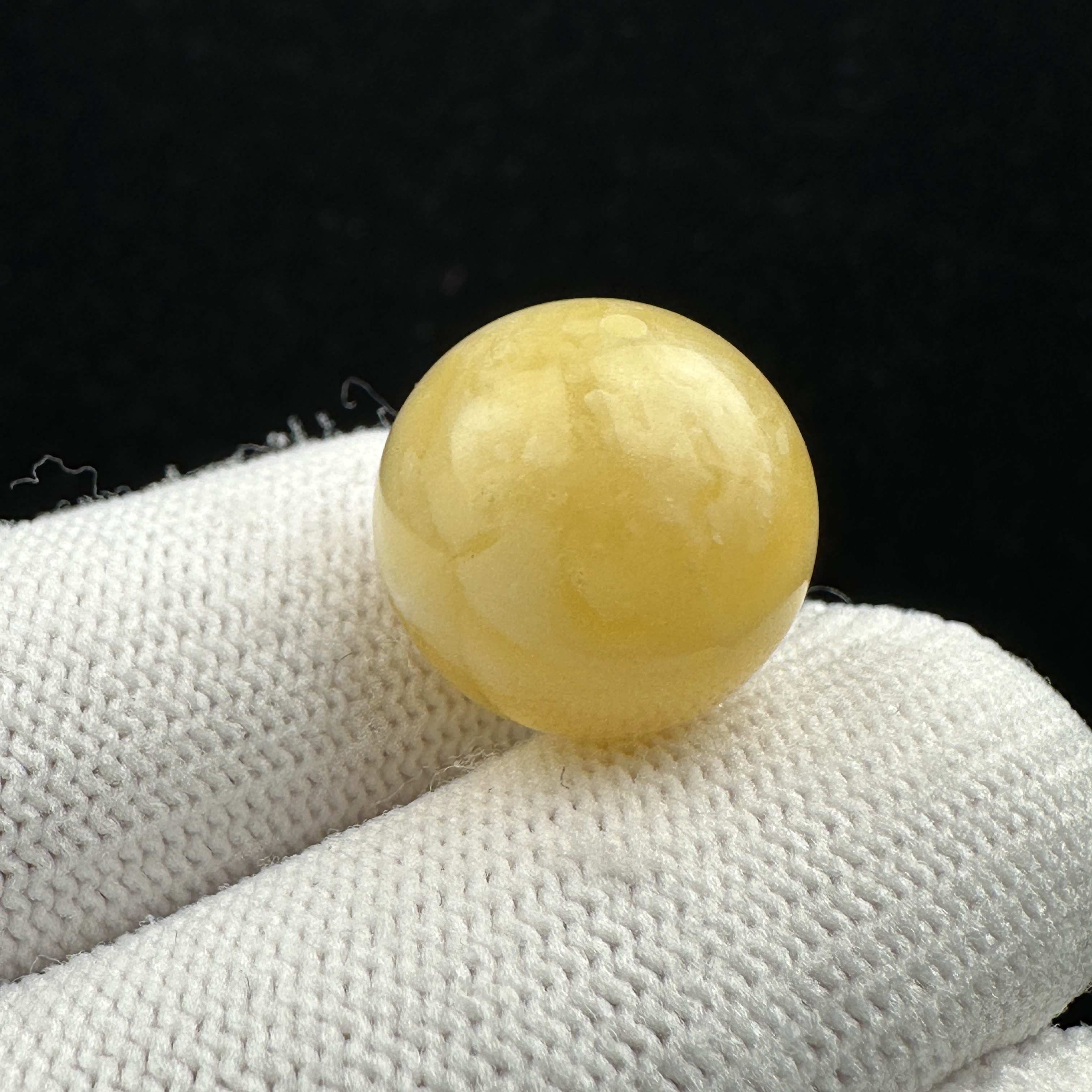 A1994天然蜜蜡圆珠15.8mm支持鉴定假一罚四