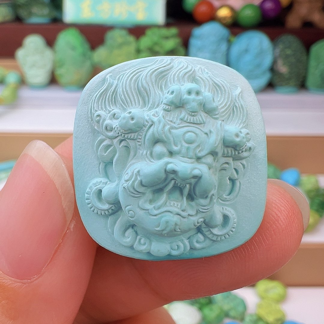 未镶嵌绿松石项链