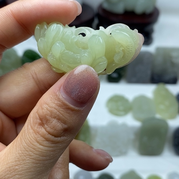 和田玉（糖玉）未镶嵌颈饰21