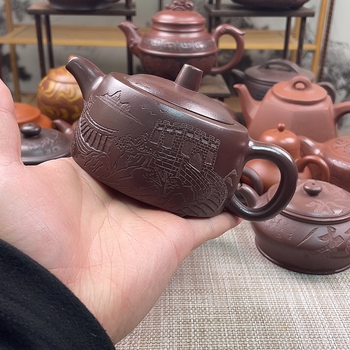 紫砂茶壶H**d宜兴紫砂