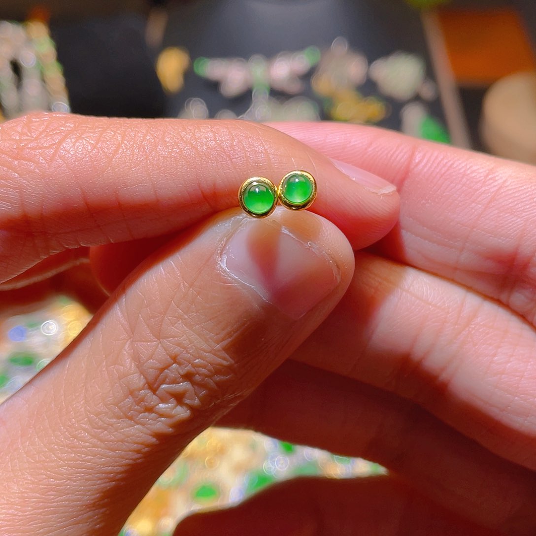 翡翠吊坠(不含链)银S925镶嵌