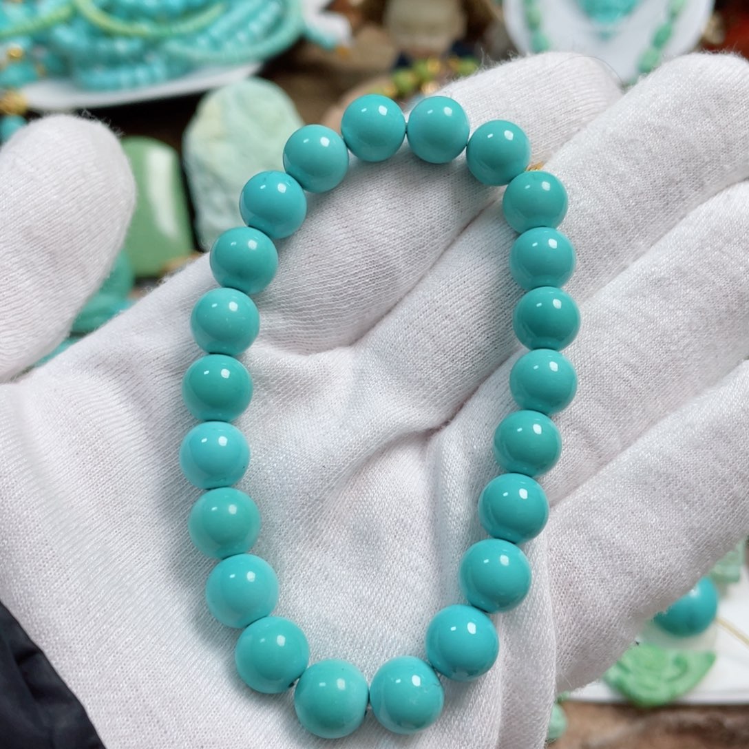 绿松石珠宝奇石未镶嵌