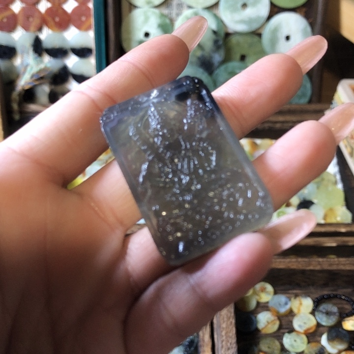 岫玉岫玉挂件未镶嵌