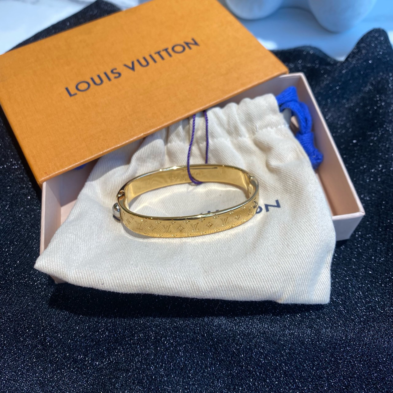 95新 LouisVuitton/路易威登 御古屋/84241/lv 手镯（盒）