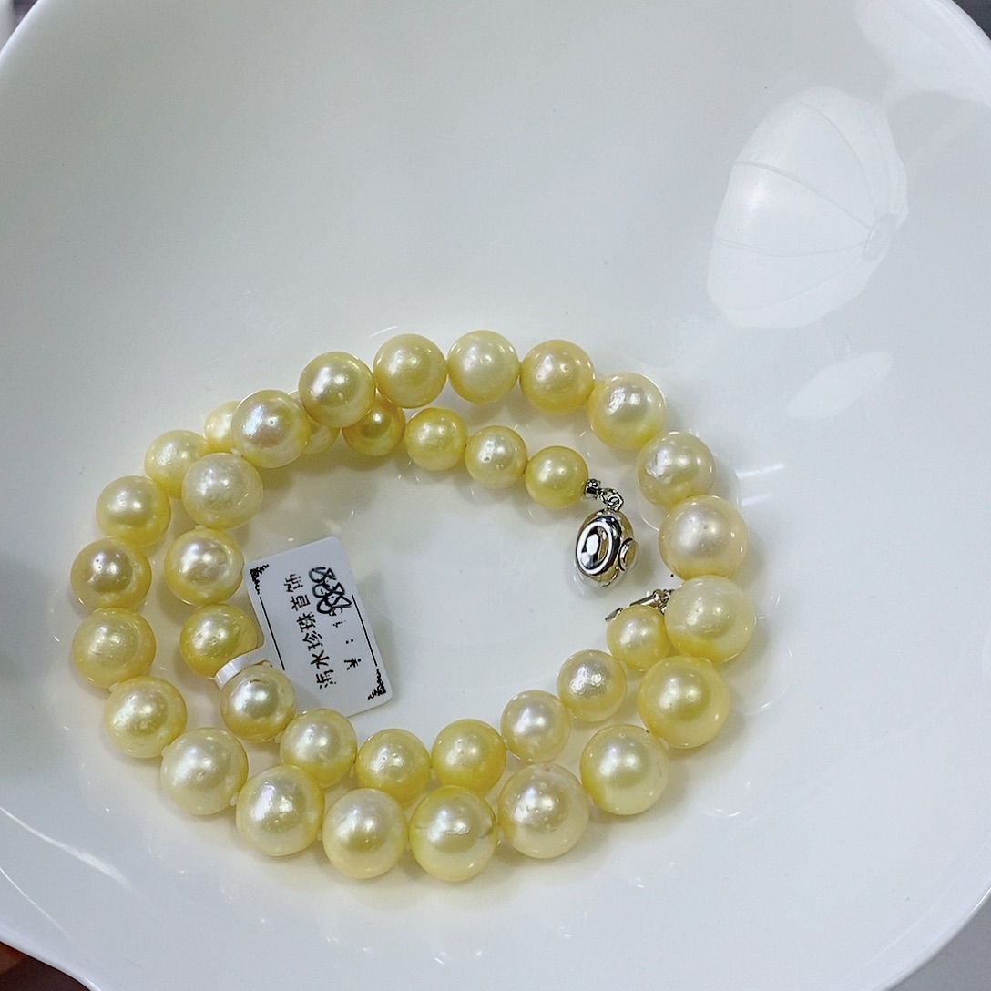 海水珍珠颈饰银S925镶嵌