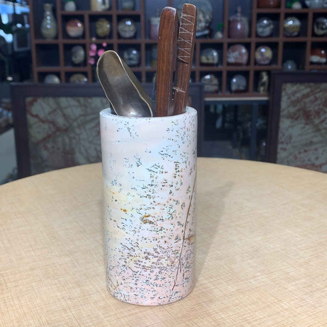 紫砂，广西国画石摆件，收藏观赏