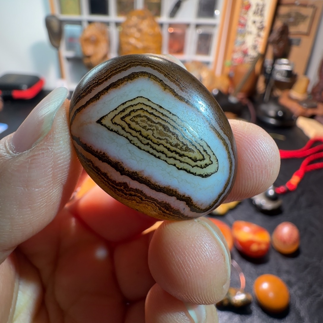 石材马料原石 花纹小籽