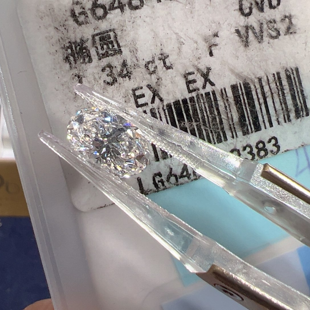 实验室培育钻石裸石未镶嵌