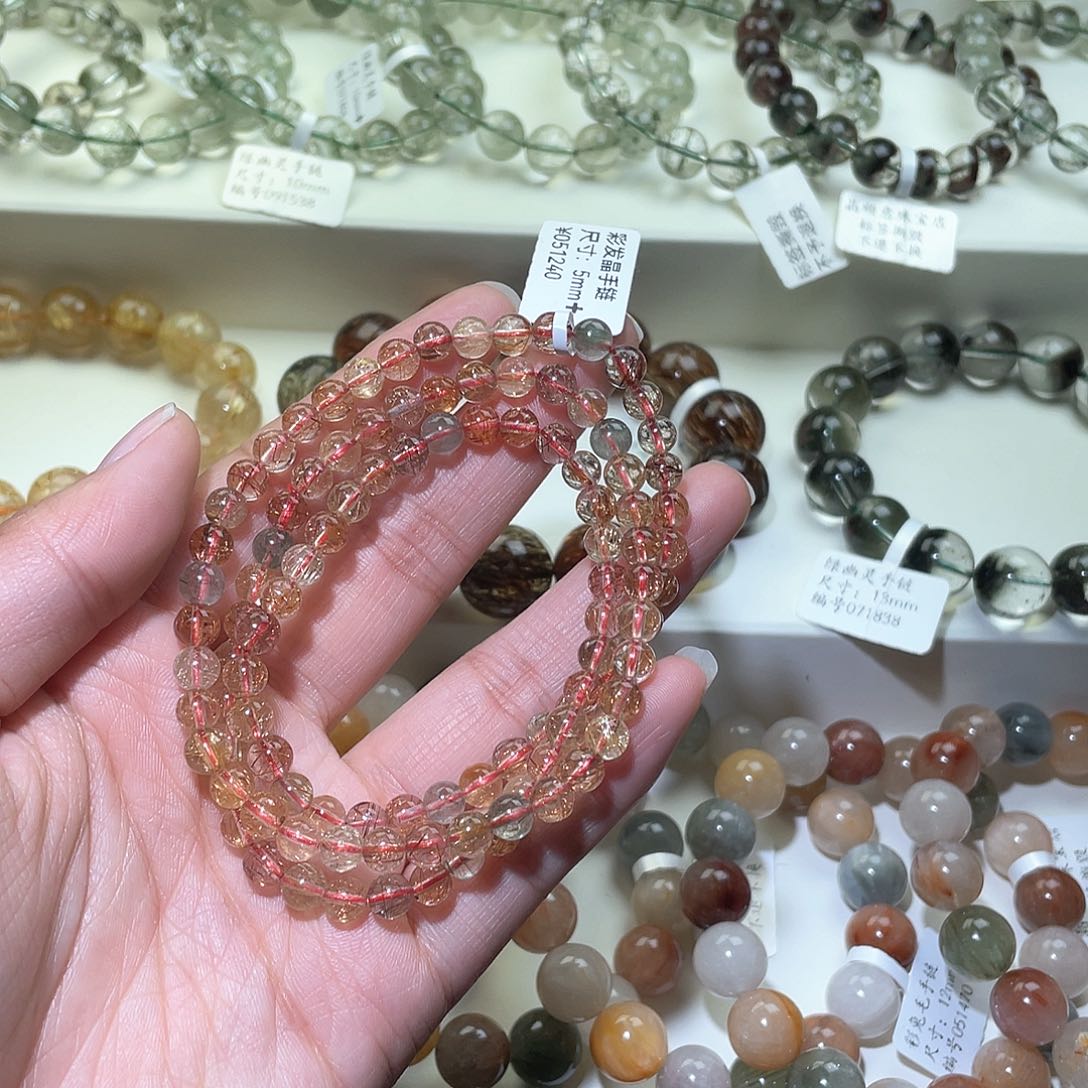 水晶手链未镶嵌水晶