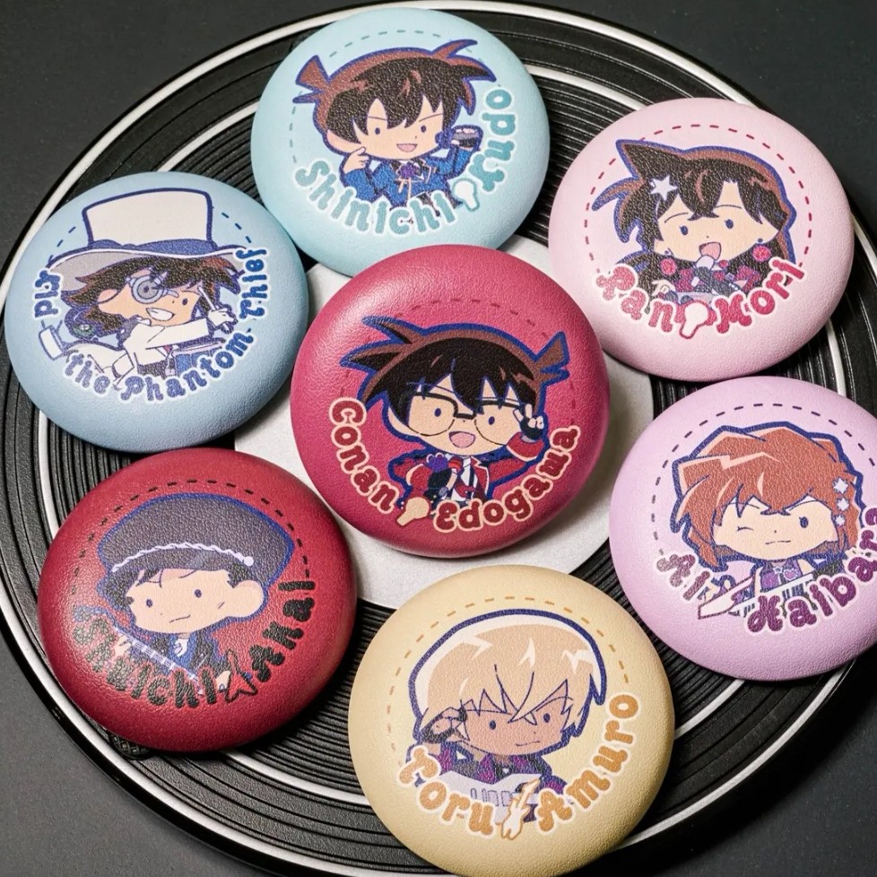 [拆包]名侦探柯南上海快闪吧唧 动漫收藏