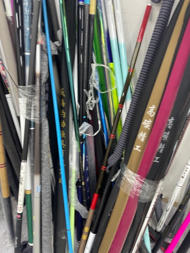 断码短号样品钓鱼竿