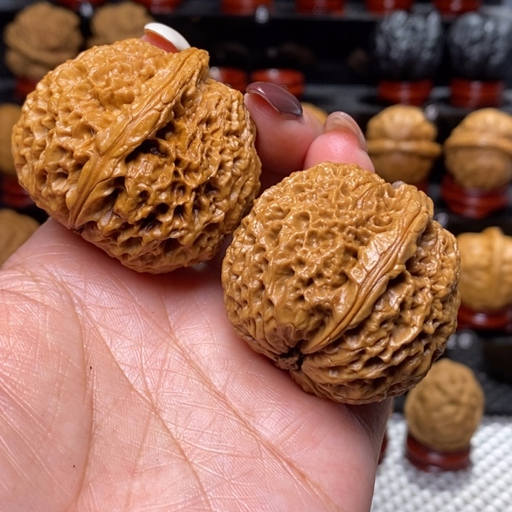 文玩核桃把件铁狮子42尺…………300