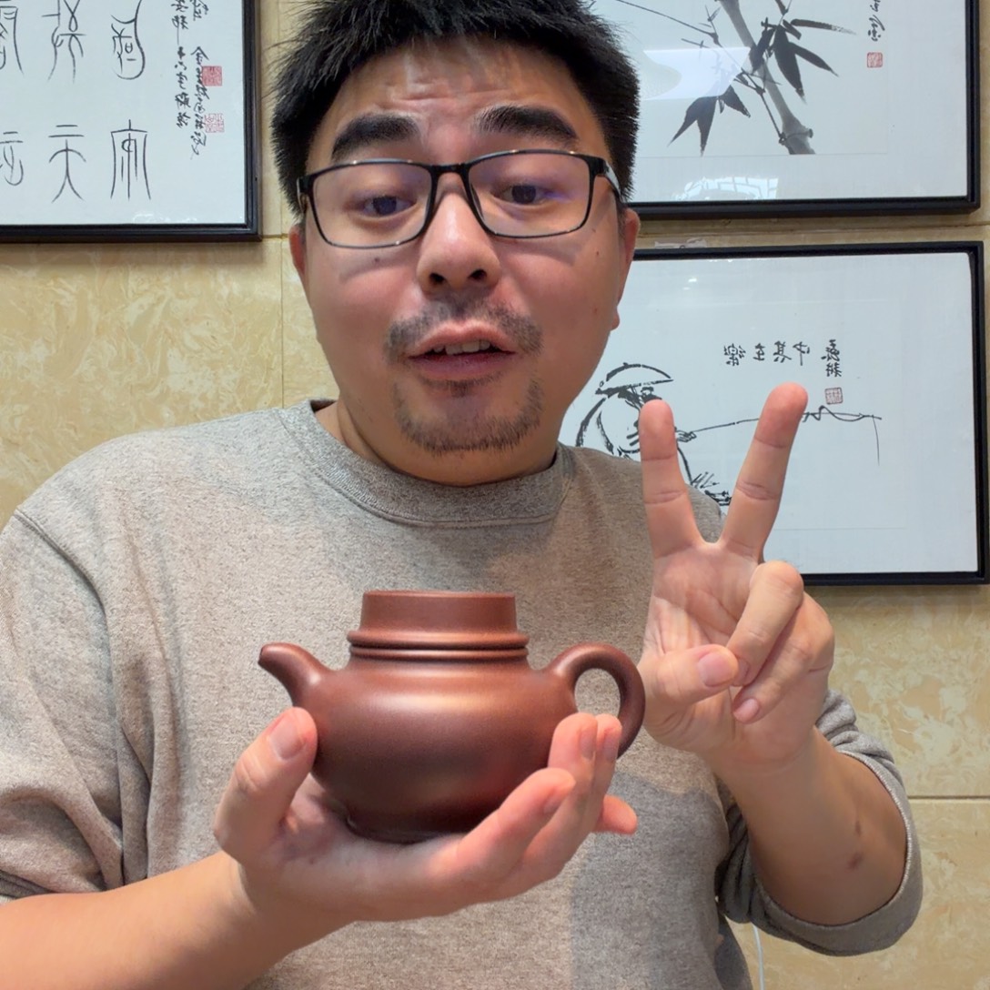 茶杯紫砂微瑕的壶不要挑