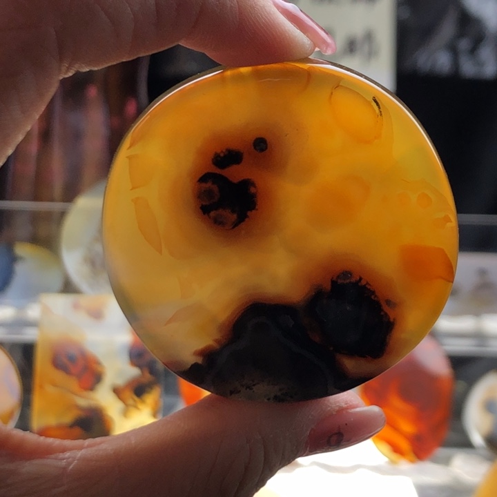 玛瑙/玉髓颈饰未镶嵌128