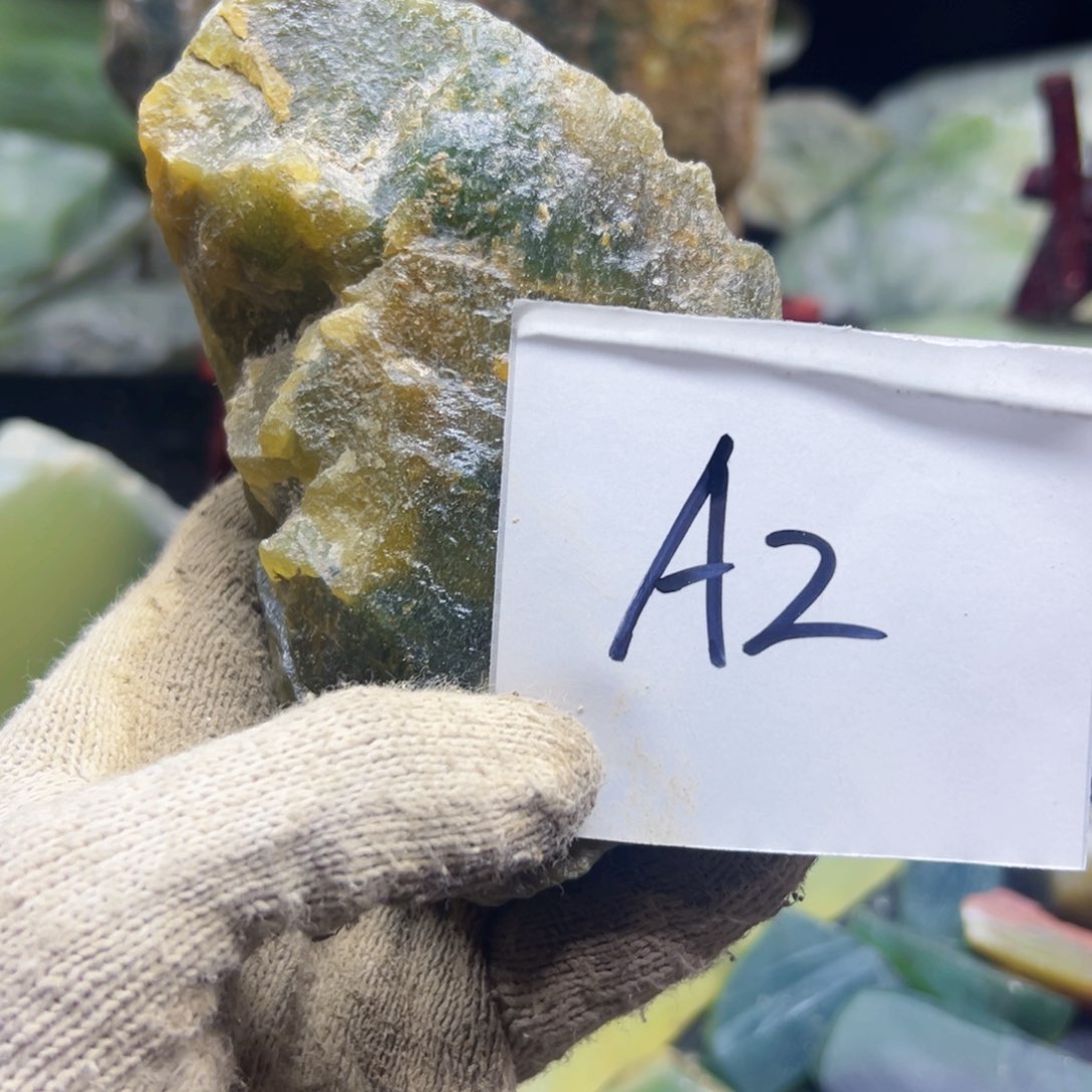 合金蛇纹石玉岫玉花玉俏色老**Q