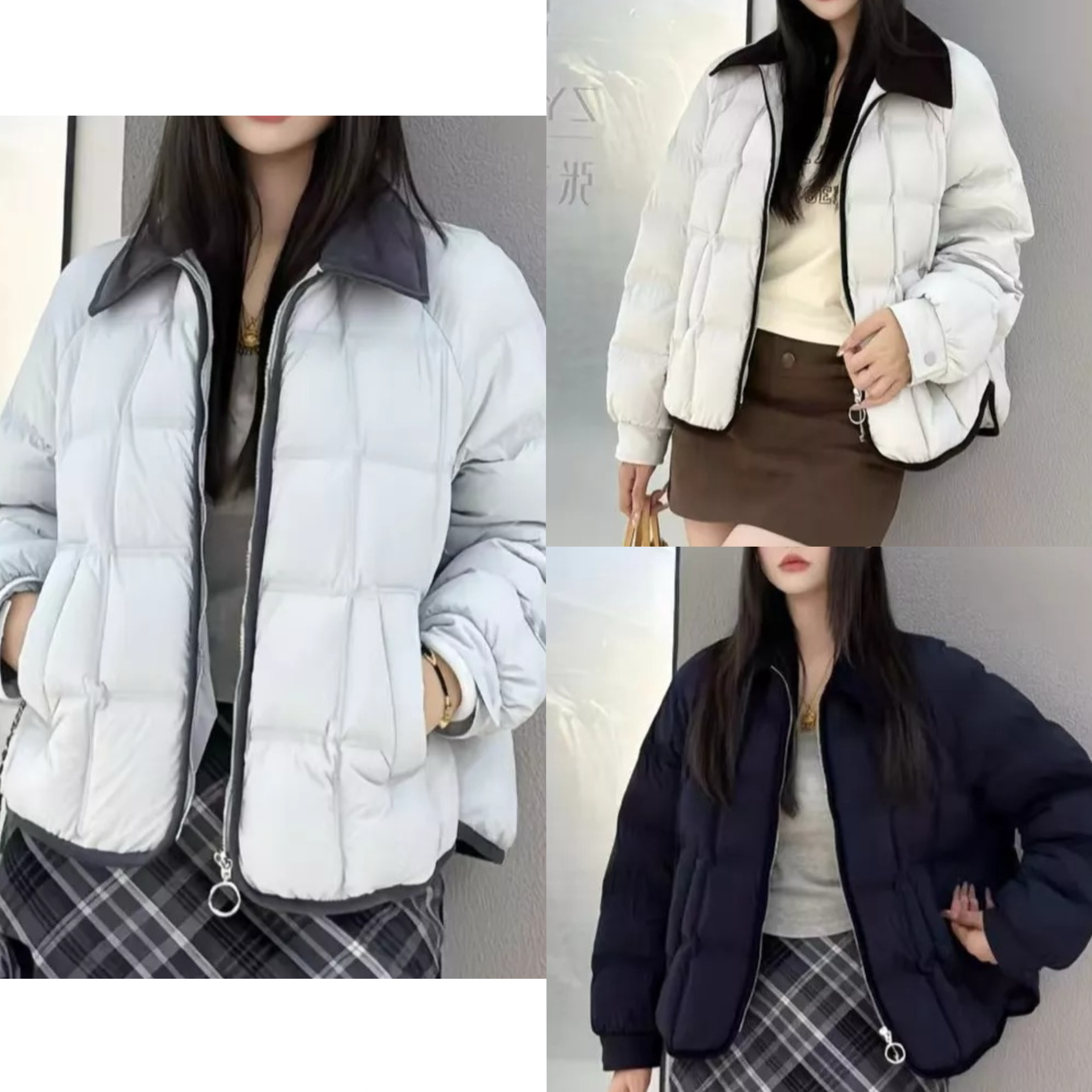 【香香】25B8108新款羽绒服时尚休闲轻薄款羽绒服