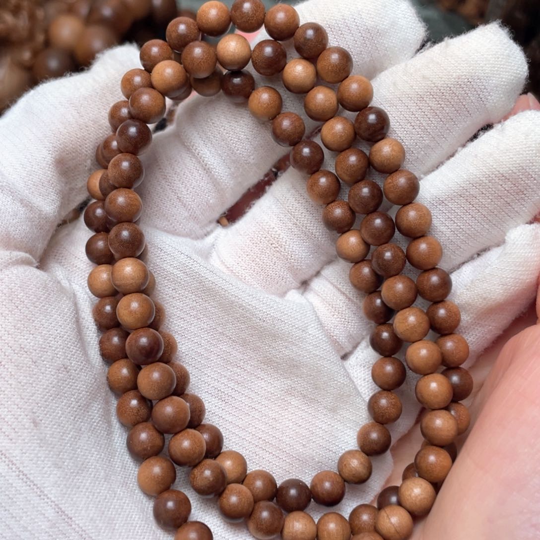 檀香木手串/手链迈索尔老山檀06/108