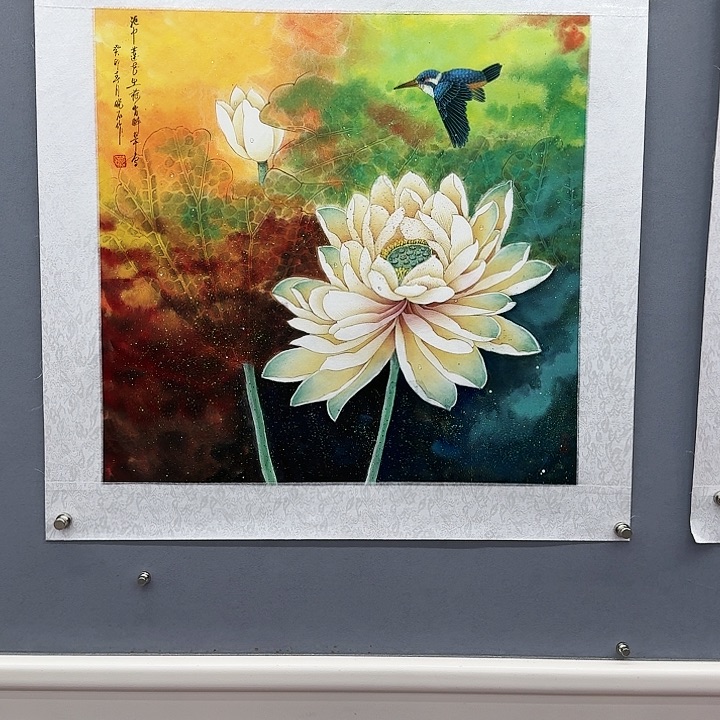 国画书法作品多次参加