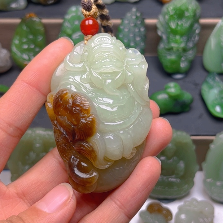 和田玉挂件未镶嵌随*