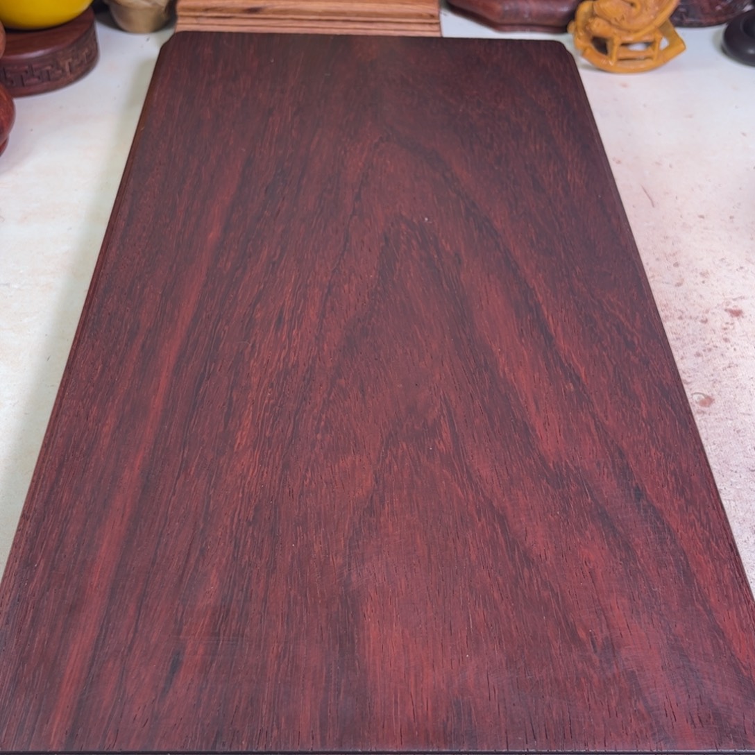 水***园绒质木底座一物一图一个