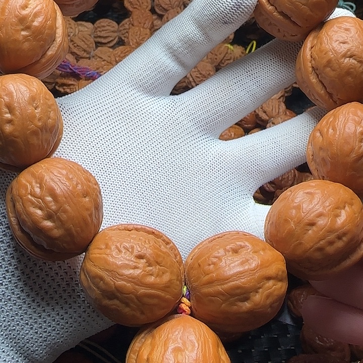 吊坠文玩核桃一道筋大手持