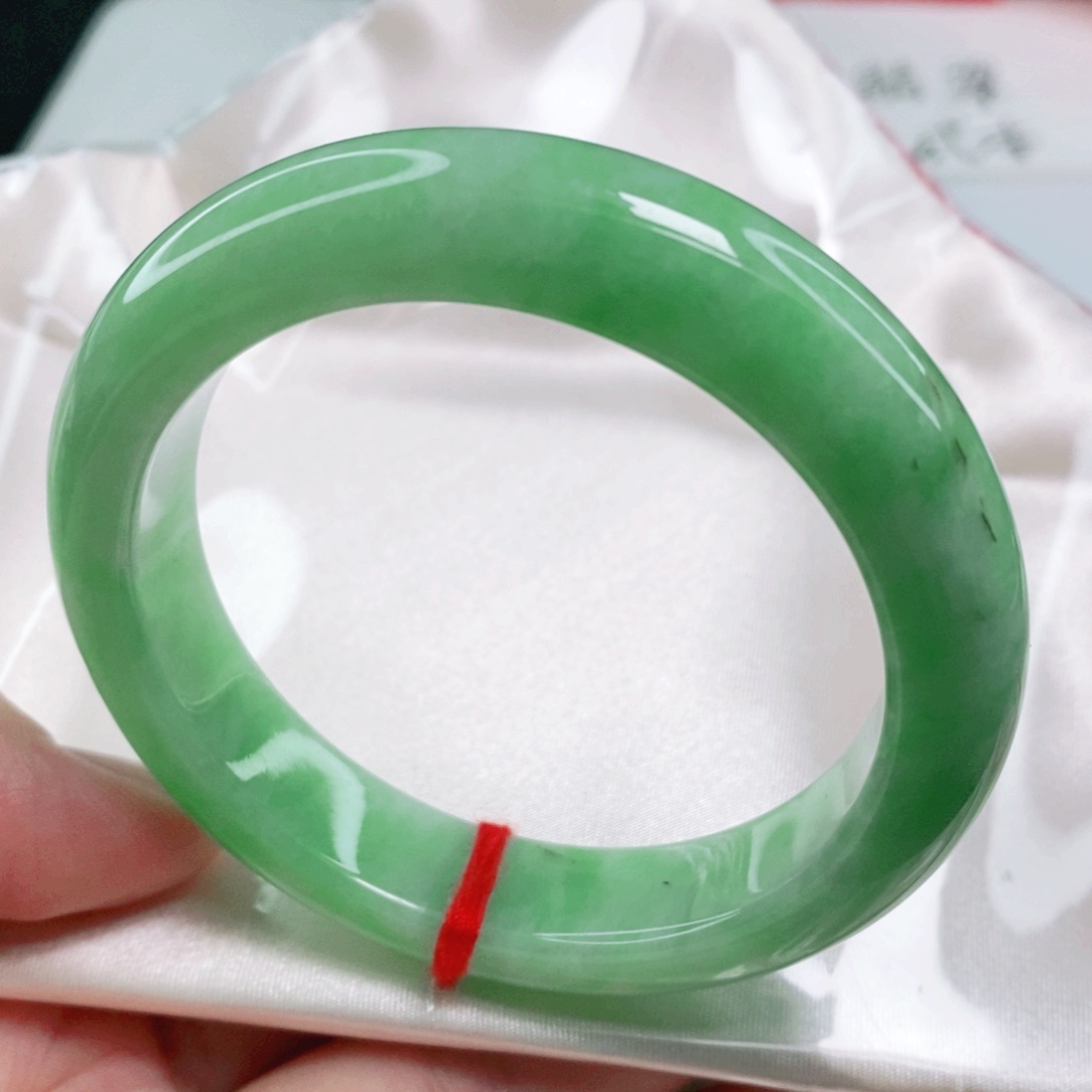 未镶嵌手镯翡翠55.7圈口