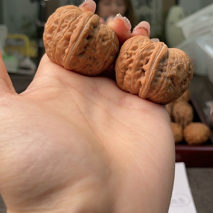 文玩核桃把件元宝全品