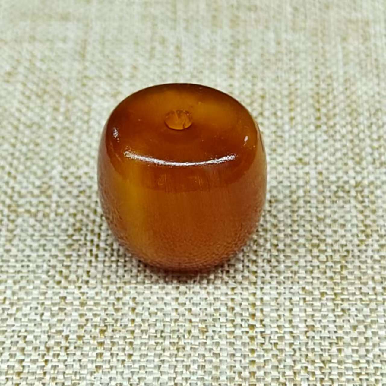 YL0220    苏门答腊黄金西西单珠约14mm +