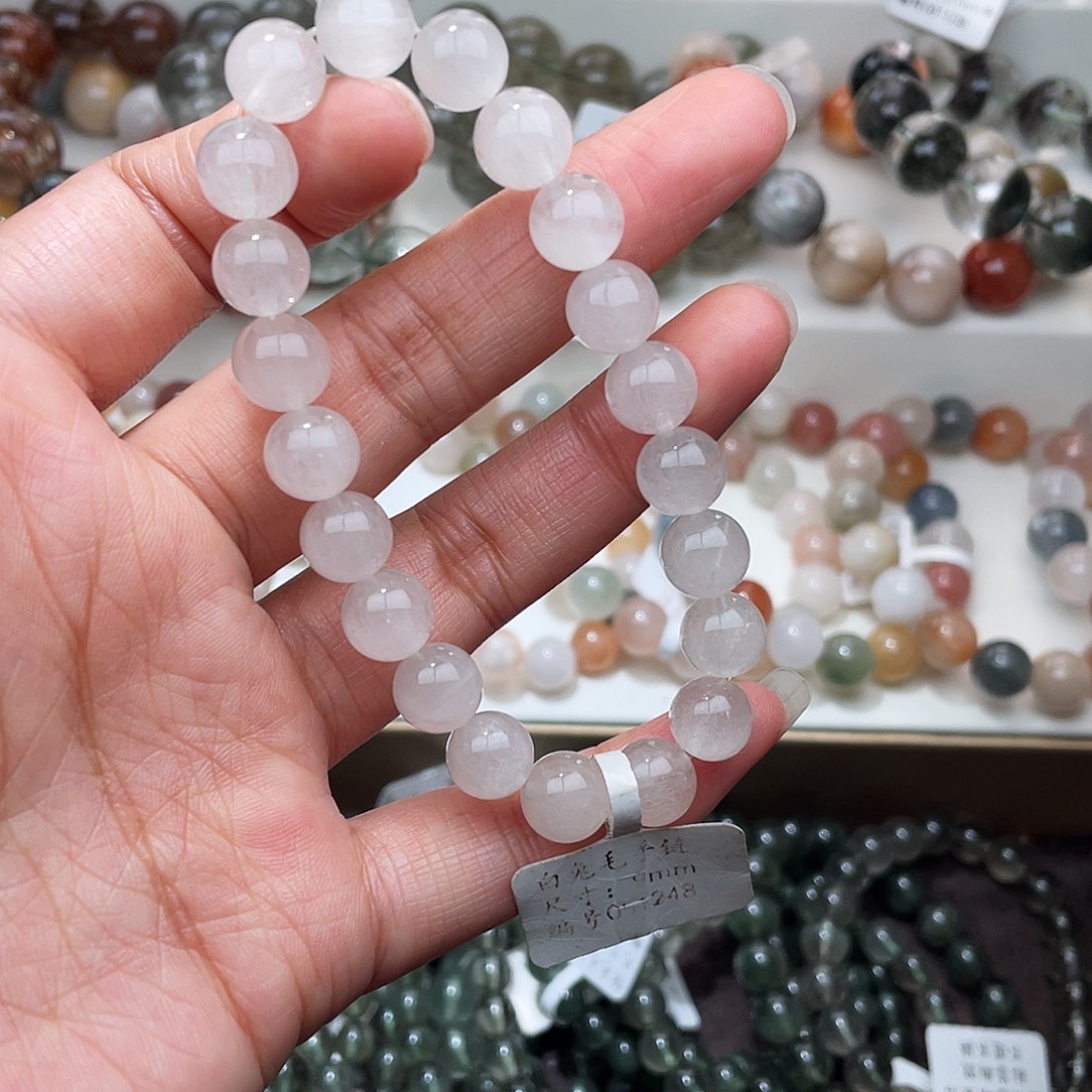 未镶嵌水晶手链水晶