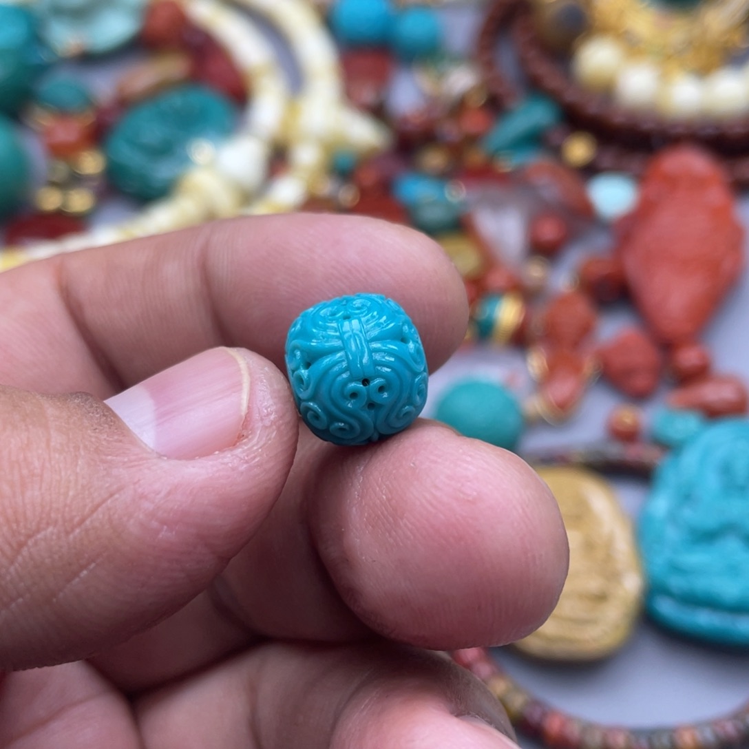 绿松石珠宝奇石未镶嵌113