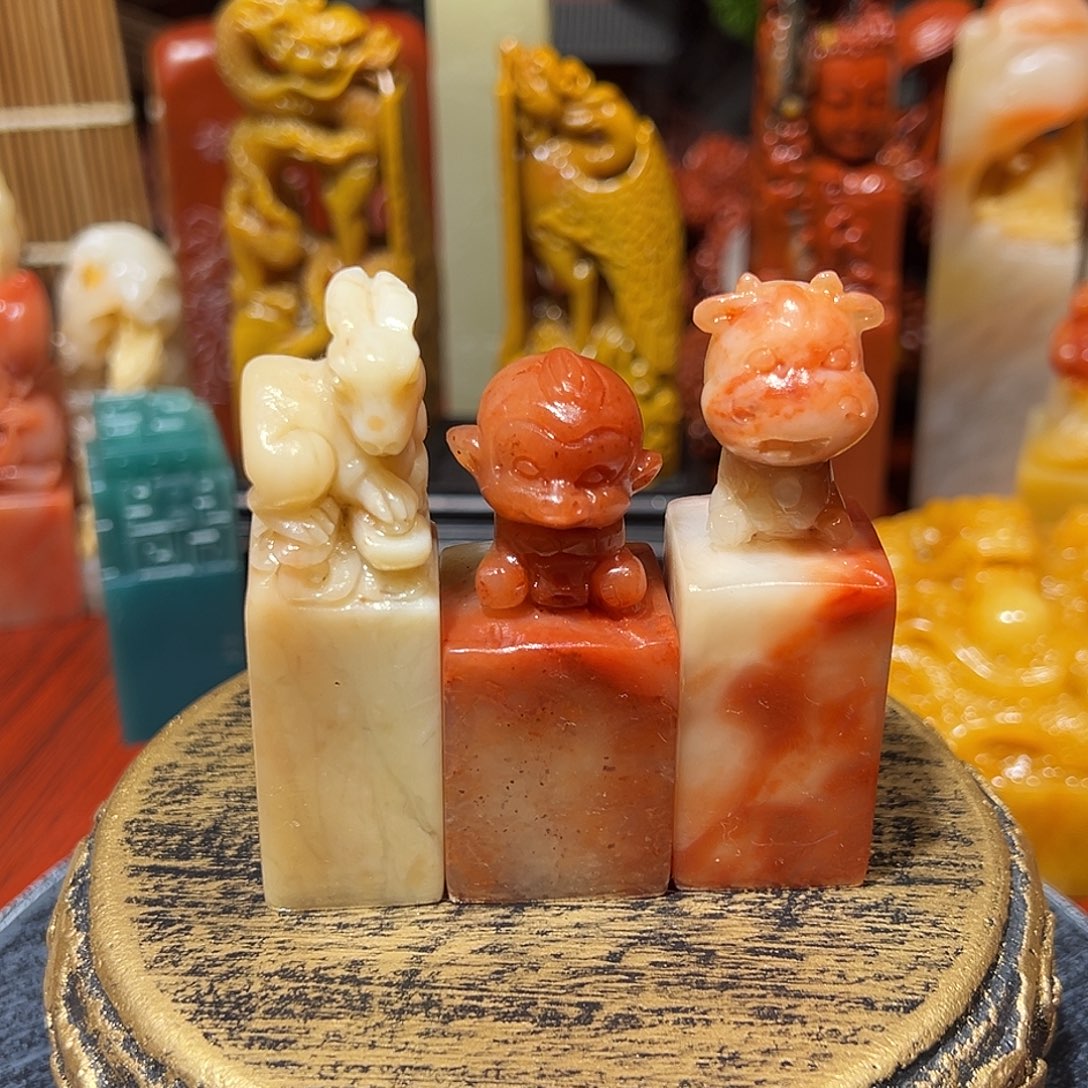 寿山石批发2个2.0左右