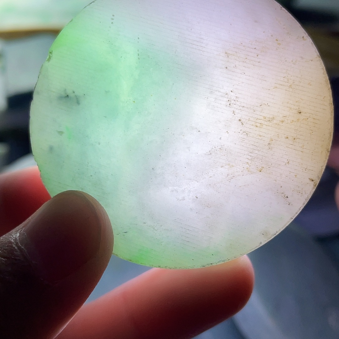 翡翠颈饰未镶嵌毛料15