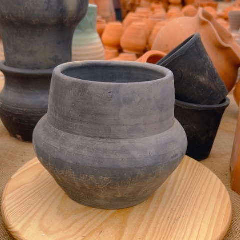 红陶口13高17微瑕