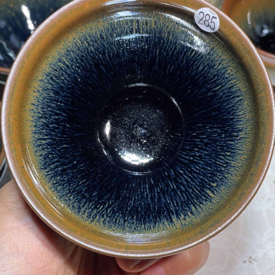 薑***茶盏龙窑柴烧建盏285
