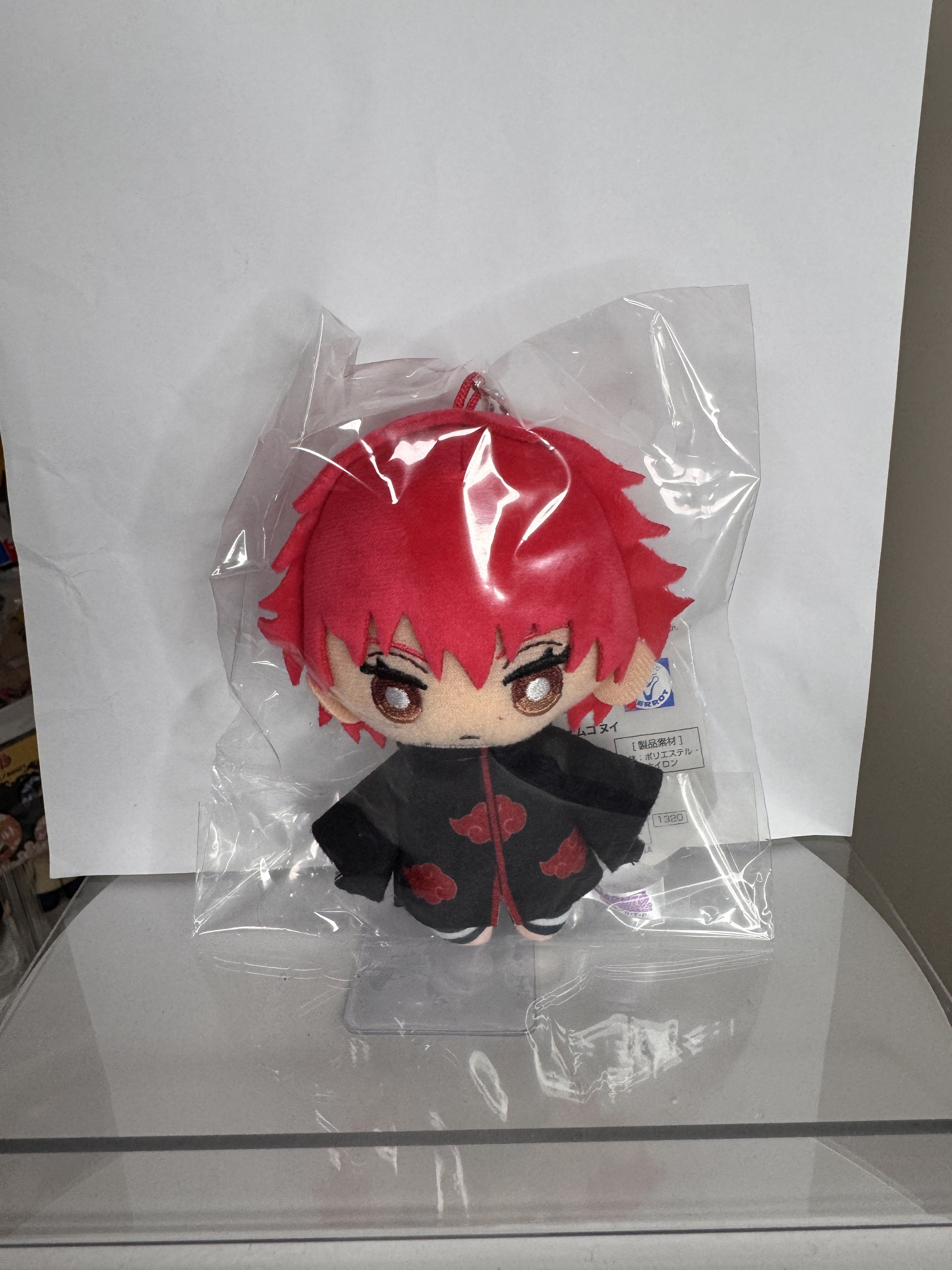 火影忍者努努赤砂之蝎 公仔玩偶链球小挂件全新未拆