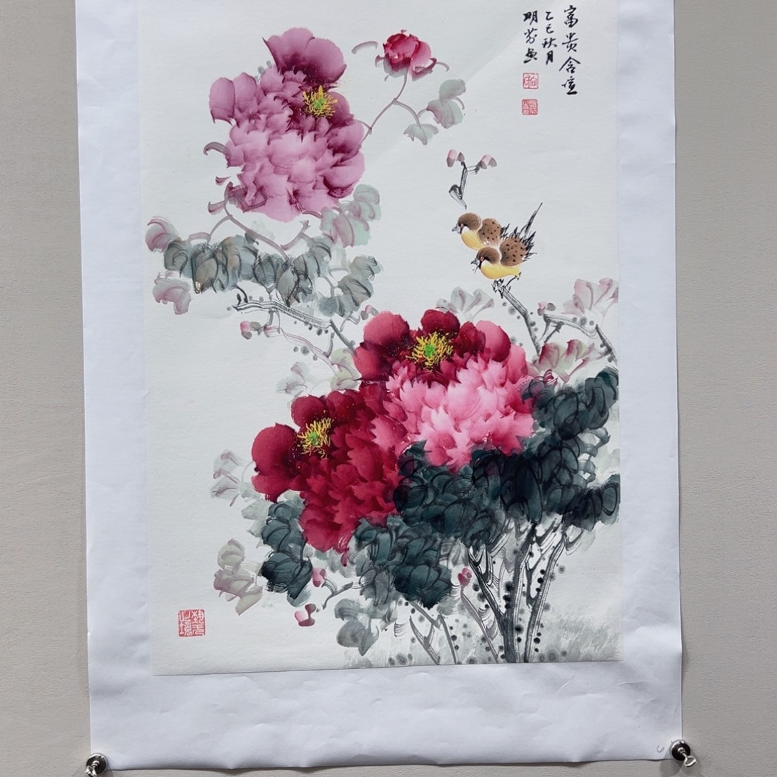 国画向明芬3平尺精品