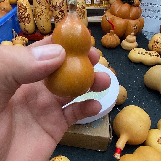 繁***我香榧木葫芦工艺品
