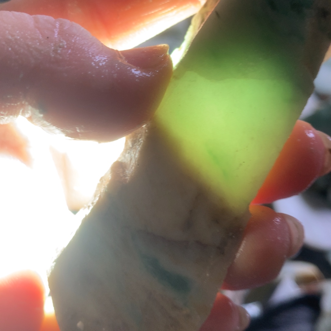 翡翠颈饰未镶嵌缅甸翡翠