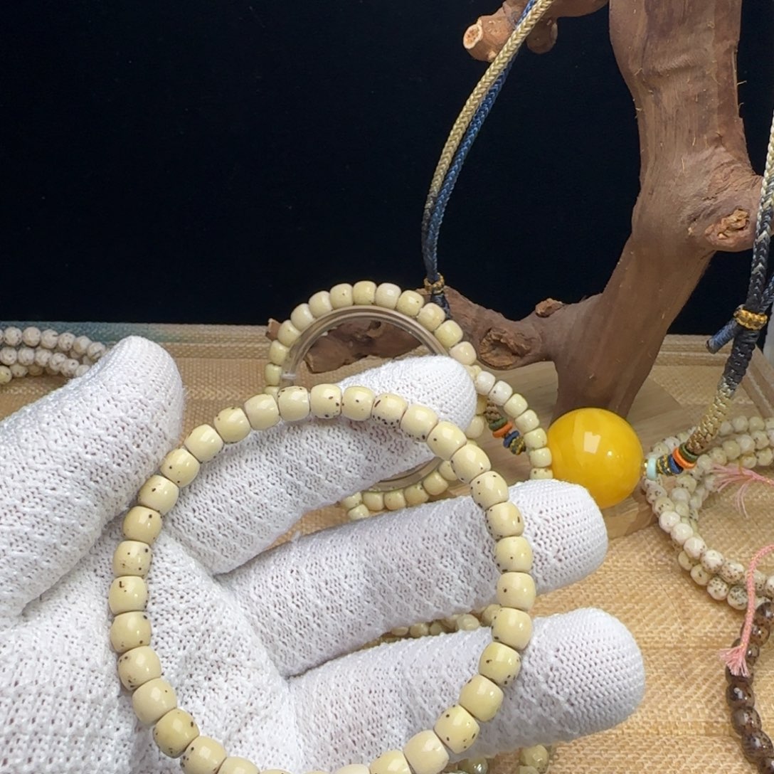 星月菩提手串6.5直切单圈