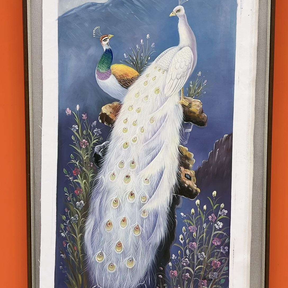 国画二郎展览原作
